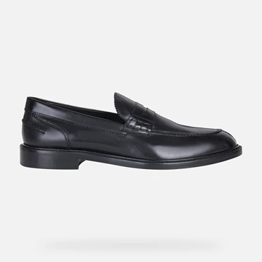 Geox Artenova Loafers Herre Svarte | JCUOH-4903