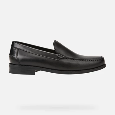 Geox New Damon Loafers Herre Svarte | NBZLA-1526