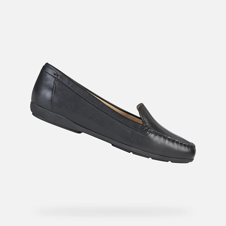 Geox Annytah Loafers Dame Svarte | SNBIL-1492