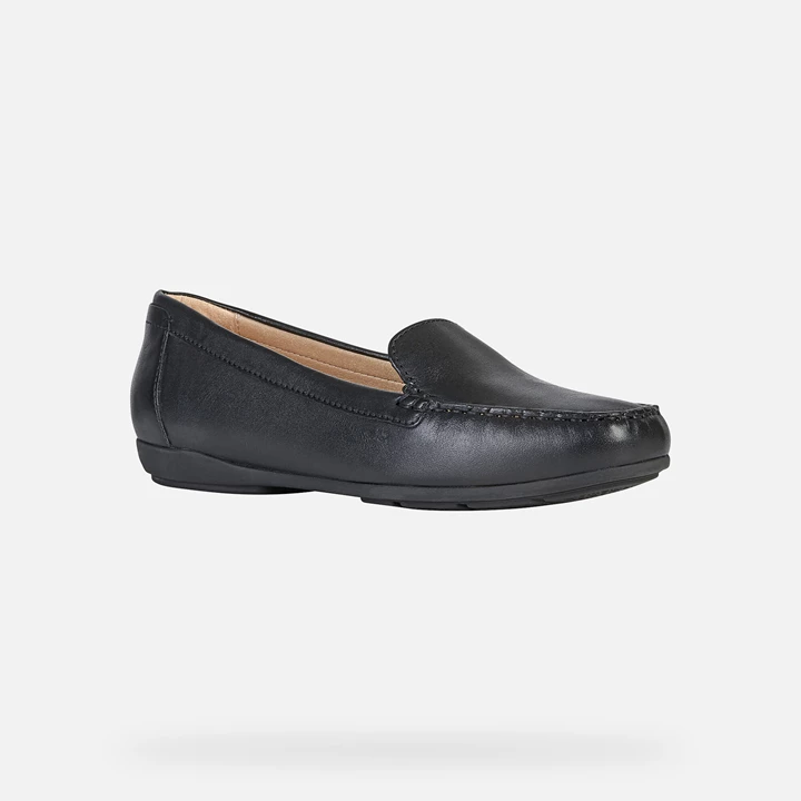 Geox Annytah Loafers Dame Svarte | SNBIL-1492