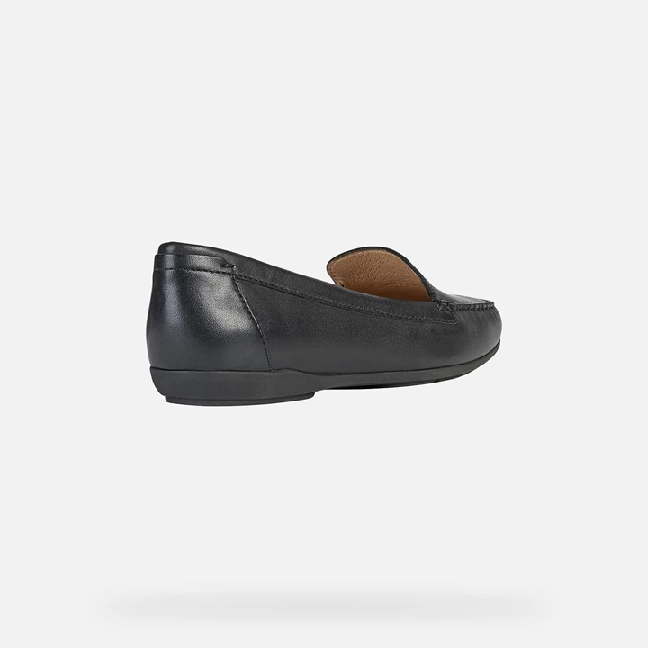 Geox Annytah Loafers Dame Svarte | SNBIL-1492