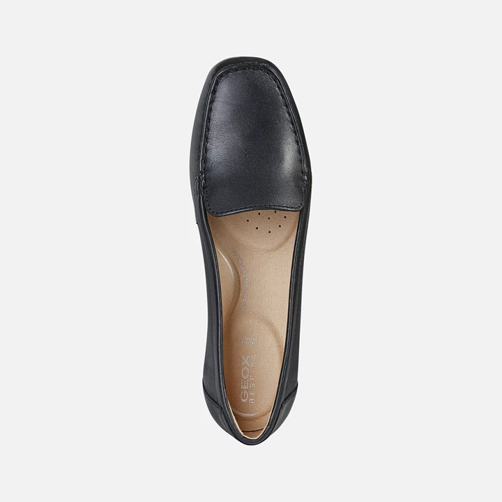 Geox Annytah Loafers Dame Svarte | SNBIL-1492