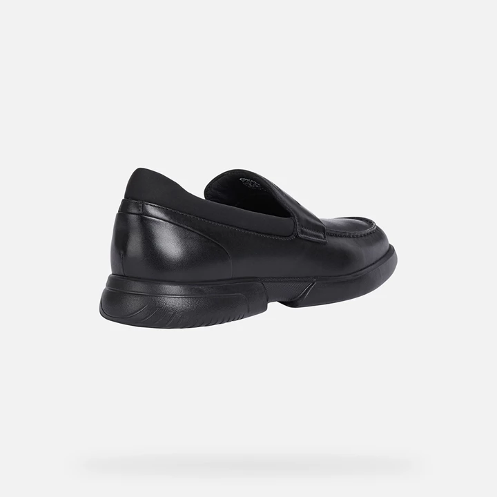 Geox Smoother Loafers Herre Svarte | UBZKF-1380